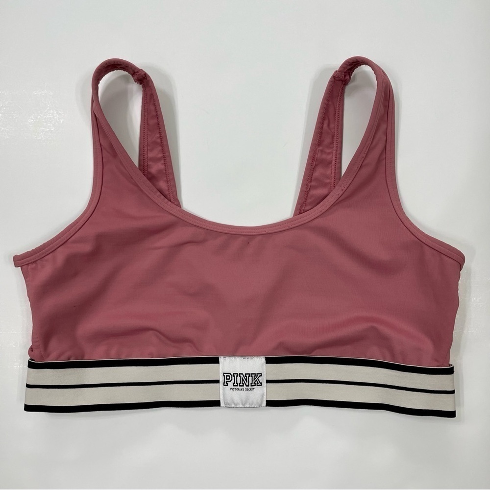 Victoria’s Secret PINK Ultimate Sports Bra Pink Size Large
